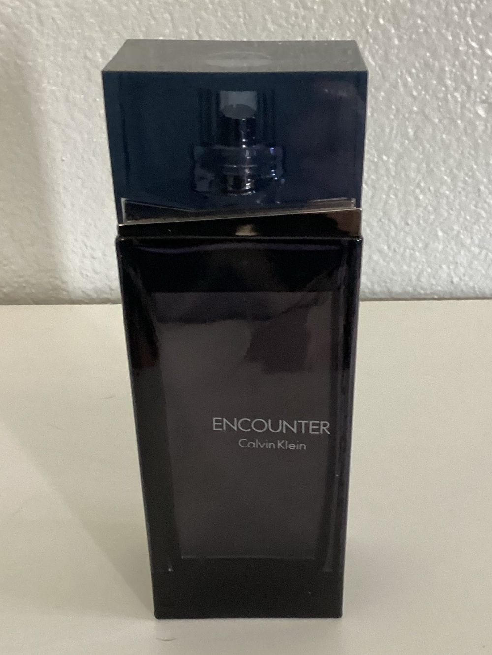 Calvin Klein Encounter Men's Fragrance Bottle - Dark Blue